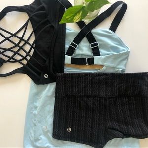 Lululemon Haul: Bra Top, Bra, and shorts